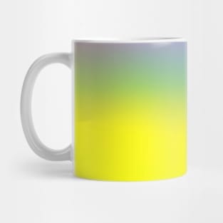 yellow blue pink green texture gradient Mug